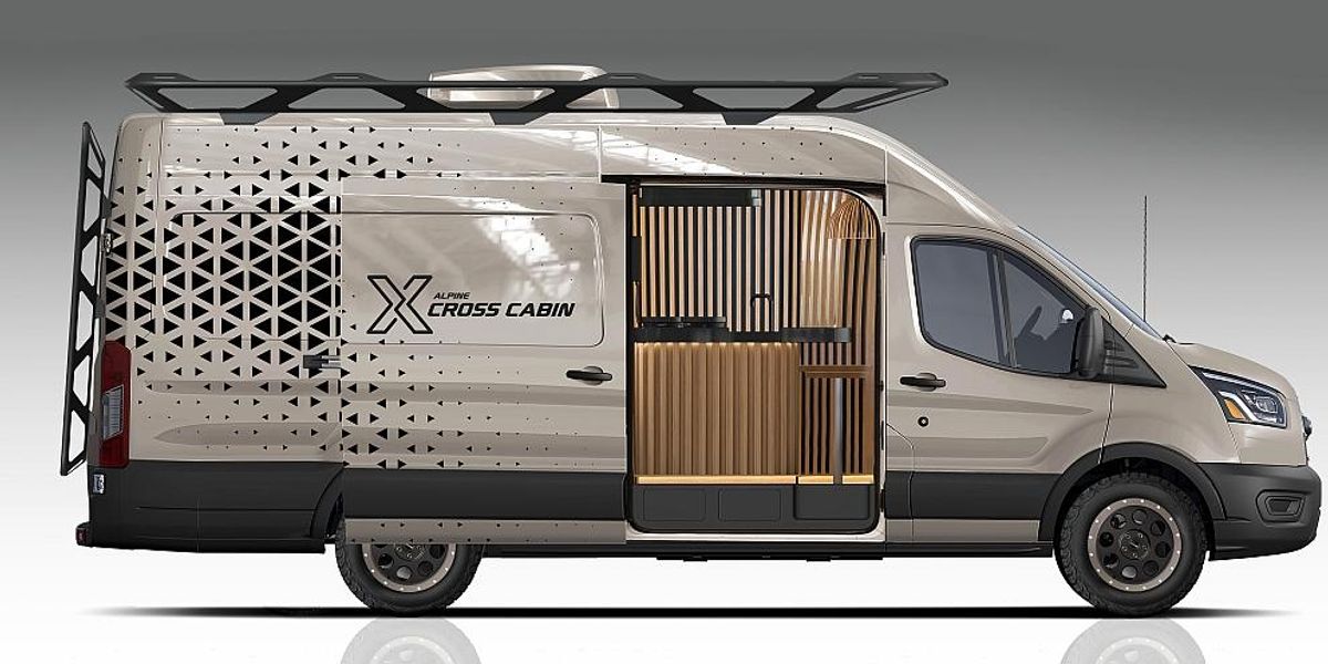 Alpine Cross Cabin Concept