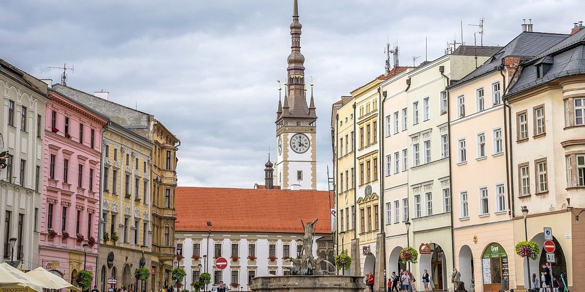 Clădiri vechi Olomouc