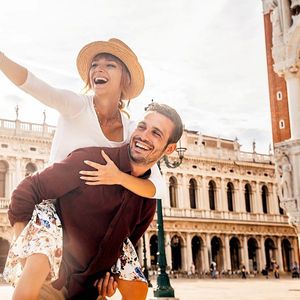 Cuplu în Veneția
