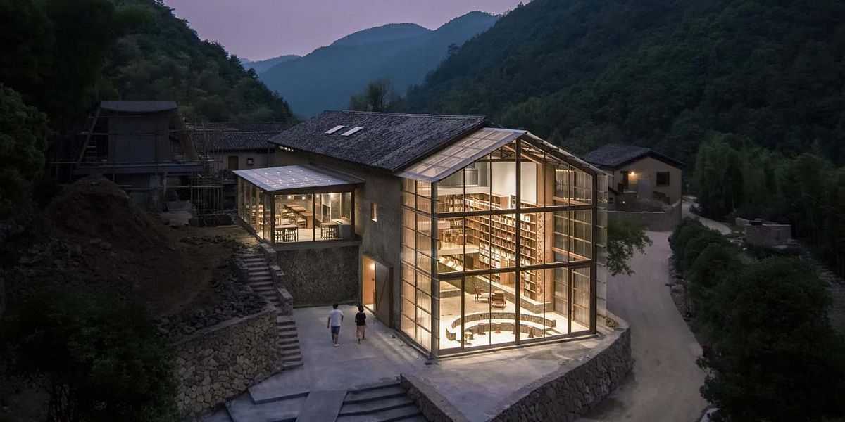 Hostel din China, proiectat cu gândul la iubitorii de cărți