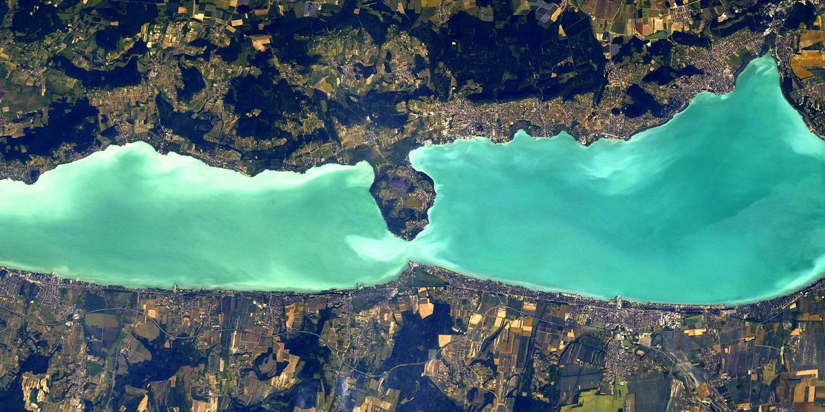 Lélegzetelállító képek az űrből a Balatonról – GALÉRIA