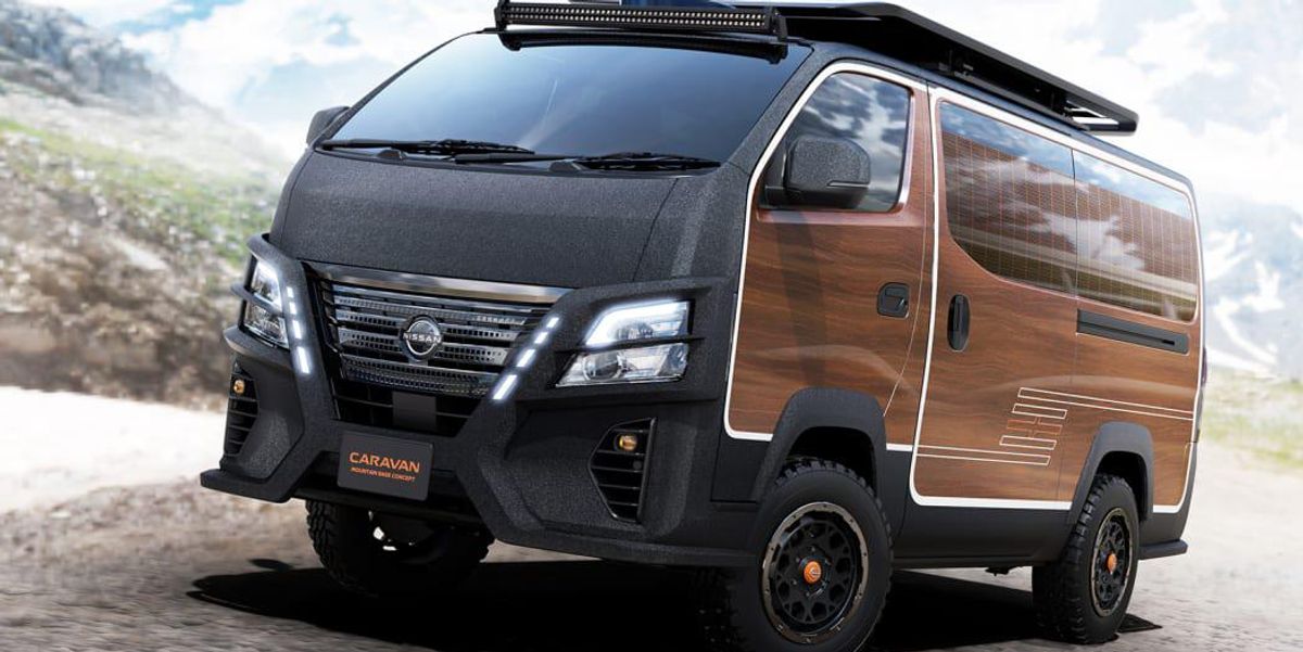 Kalandra kész mikrobuszok – két új Nissan Caravan koncepciómodell
