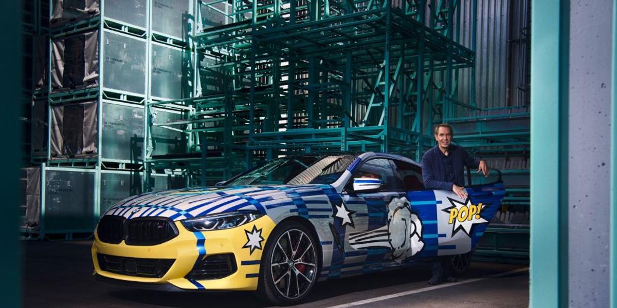JEFF KOONS a creat propriul automobil de vis alături de BMW
