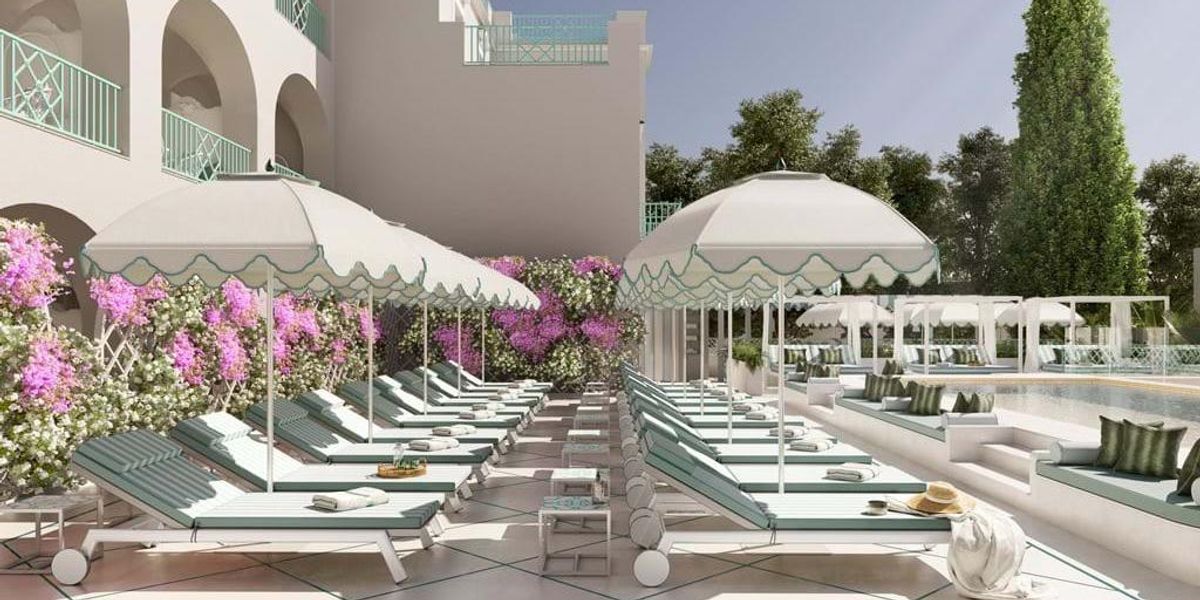 După o renovare amplă, primul hotel de pe insula Capri se va relansa în iulie