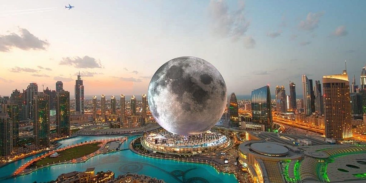 O nouă construcție spectaculoasă în Dubai: „Luna” de 5 miliarde de dolari