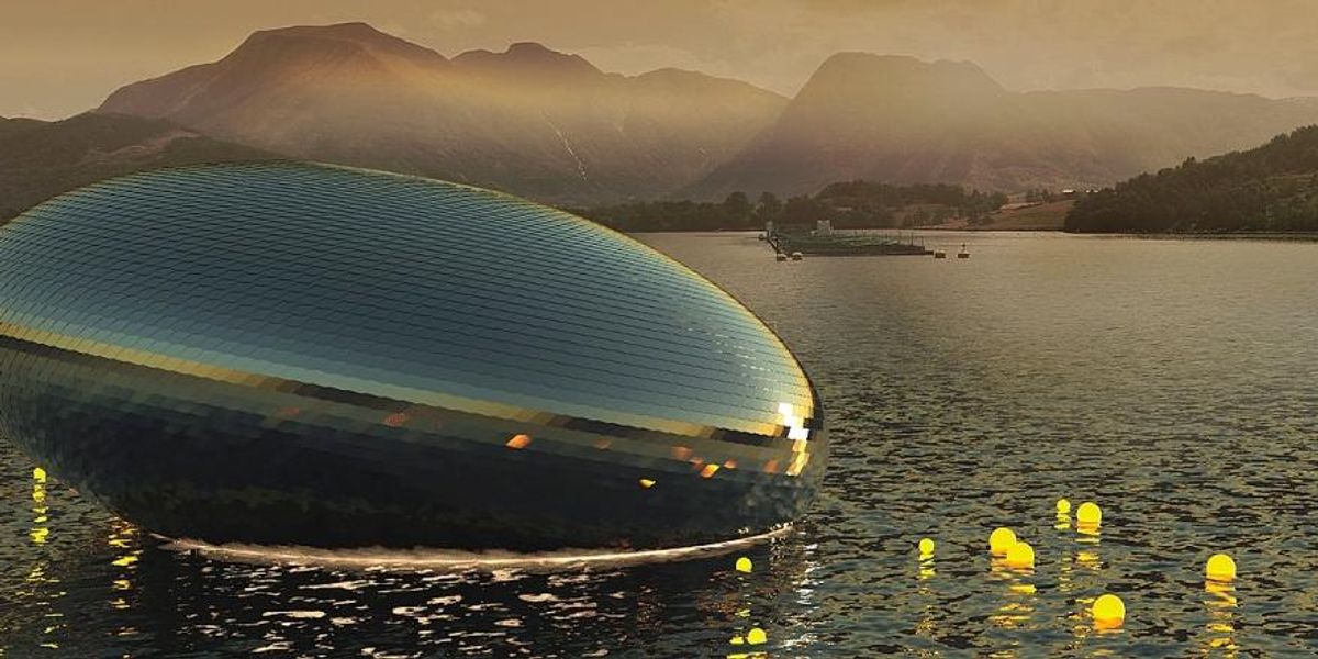 Salmon Eye – cea mai nouă clădire spectaculoasă din Scandinavia
