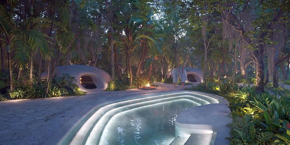 Complexul turistic proiectat de Pininfarina oferă lux în jungla mexicană