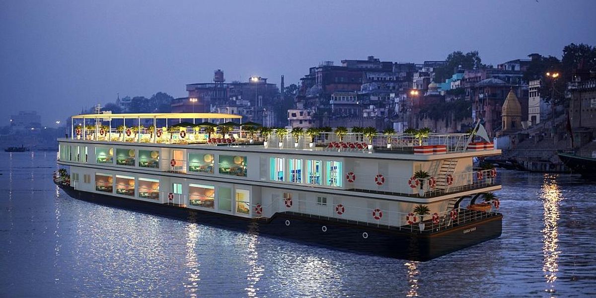 Un record în India – pe Gange a început cea mai lungă croazieră fluvială din lume