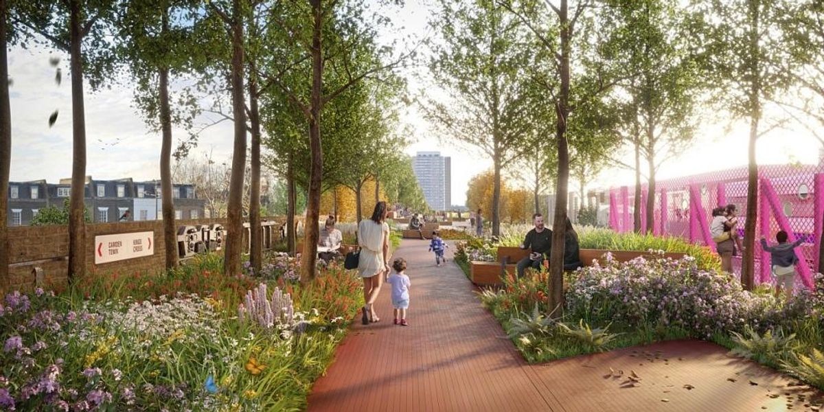 Plimbare la înălțime – și Londra va avea un parc deasupra orașului!