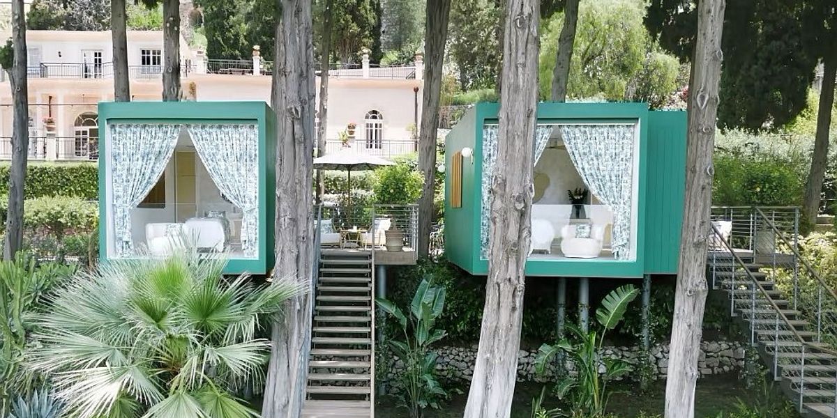 Dior a amenajat două cabine de spa speciale într-un hotel de lux din Sicilia