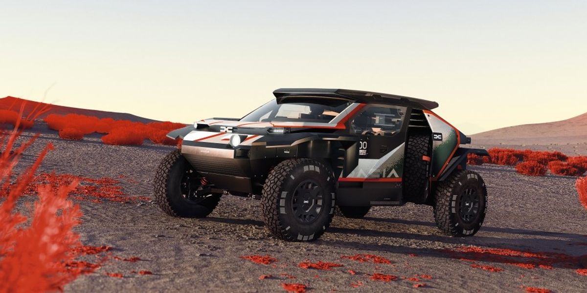 A Dacia 2025-ben a Sandrider versenyautóval indul majd a Dakar Ralin!