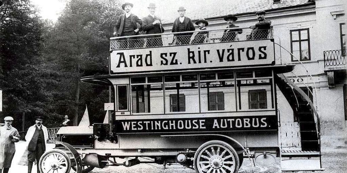 Az első magyar autógyár emeletes autóbuszának hasonmását készítenék el Aradon