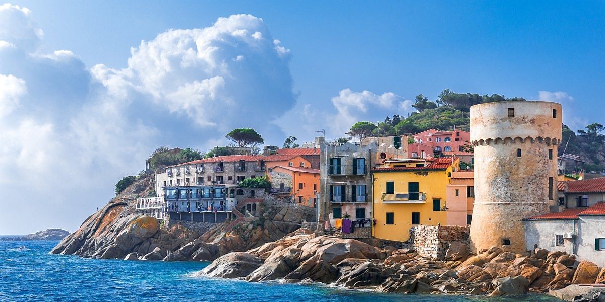 O insulă mică toscană necunoscută chiar și italienilor