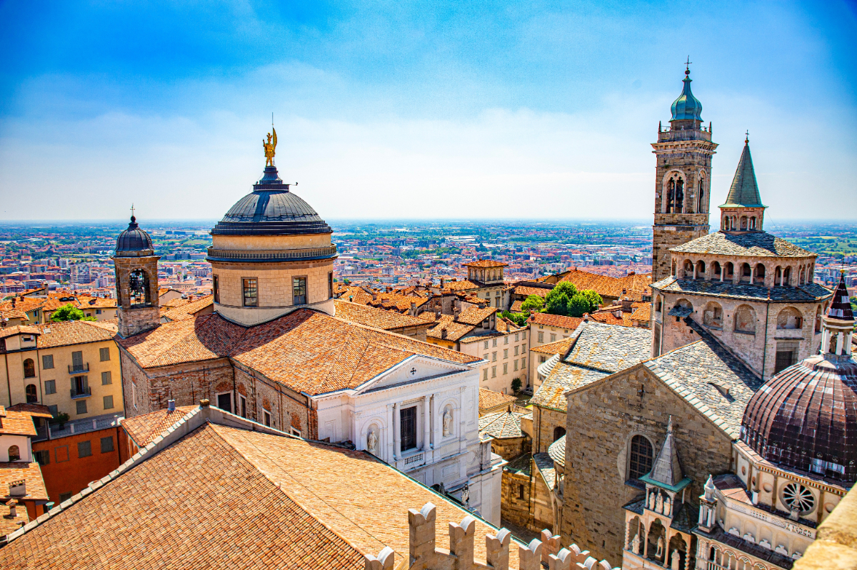 Bergamo e mai mult decât poarta aeriană spre Milano – este o destinație în sine