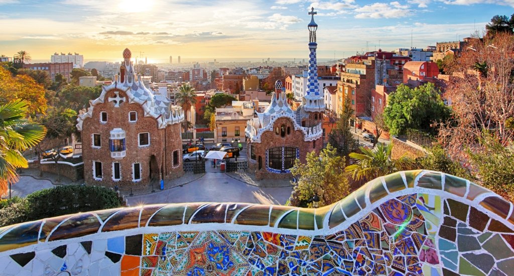 Parcul Güell, un reper important și celebru în Barcelona