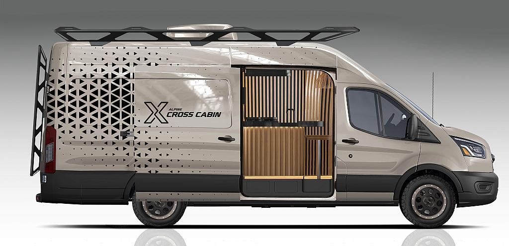 Milyen lehet egy álomjármű a digitális nomádoknak?  Az Alpine megmutatja!