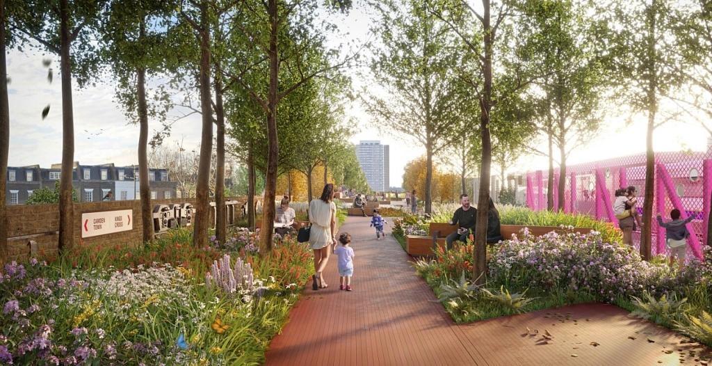 Séta a magasban – Londonnak is lesz a város felett húzódó parkja!