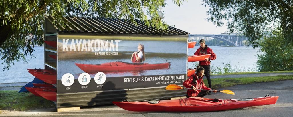 Közösségi kajakozás? Miért is ne! A Kayakomat mindenki számára leegyszerűsíti az evezést!