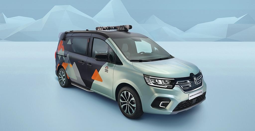 Hippie Caviar Motel – a Renault egyszemélyes elektromos lakóautója