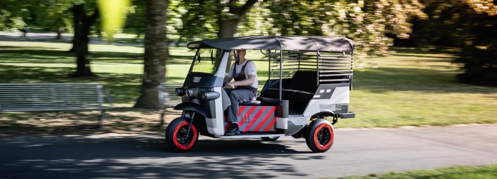 Globális projekt – Audi akkumulátorok indiai riksákban