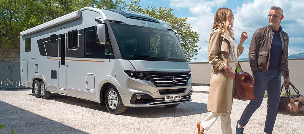 Noul Supersonic – Adria trece la baze Mercedes-Benz