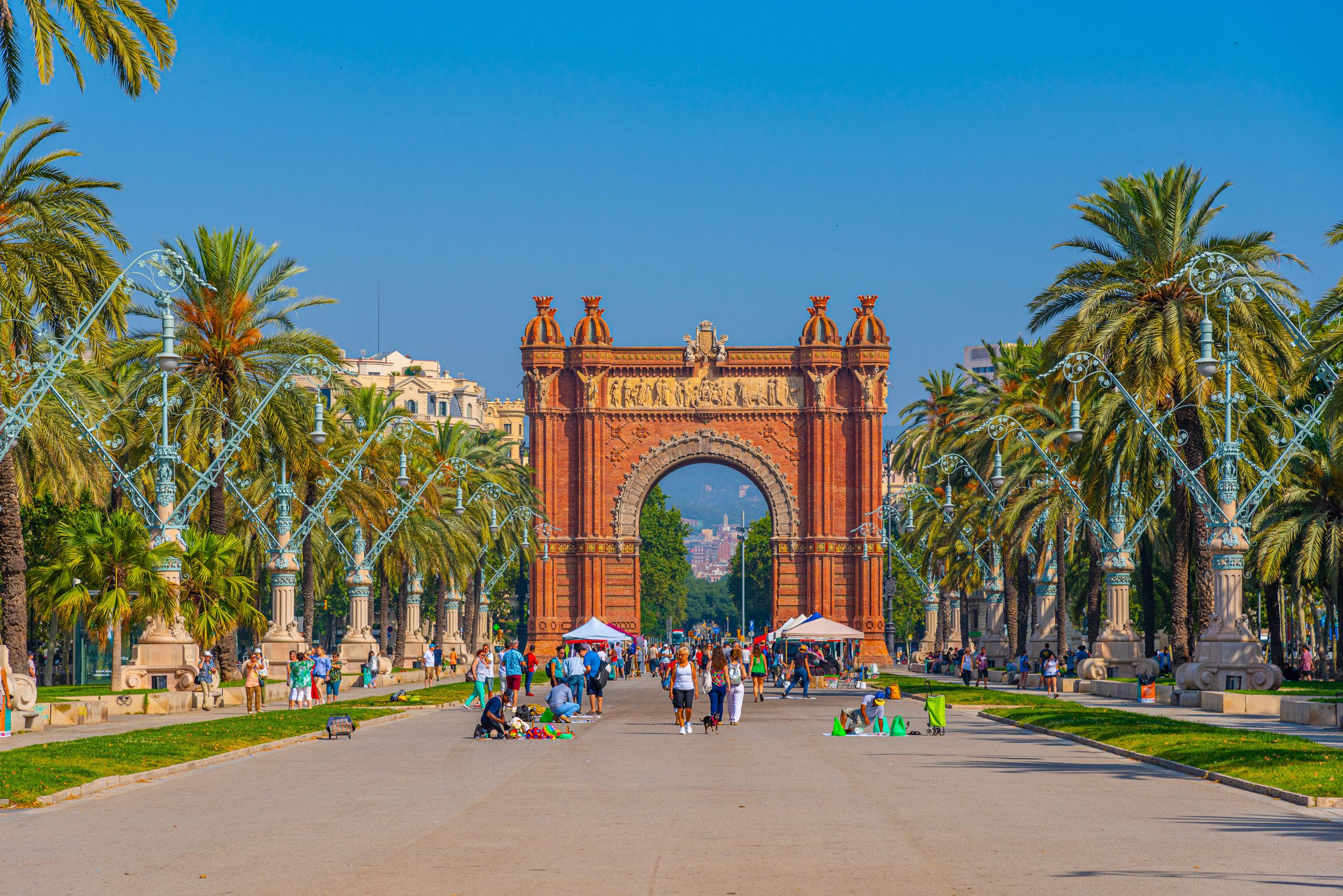 Top 5 lenyűgöző park Barcelonában