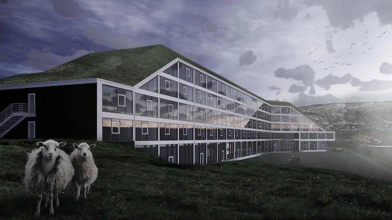 Un hotel nou, spectaculos şi sustenabil în Insulele Feroe
