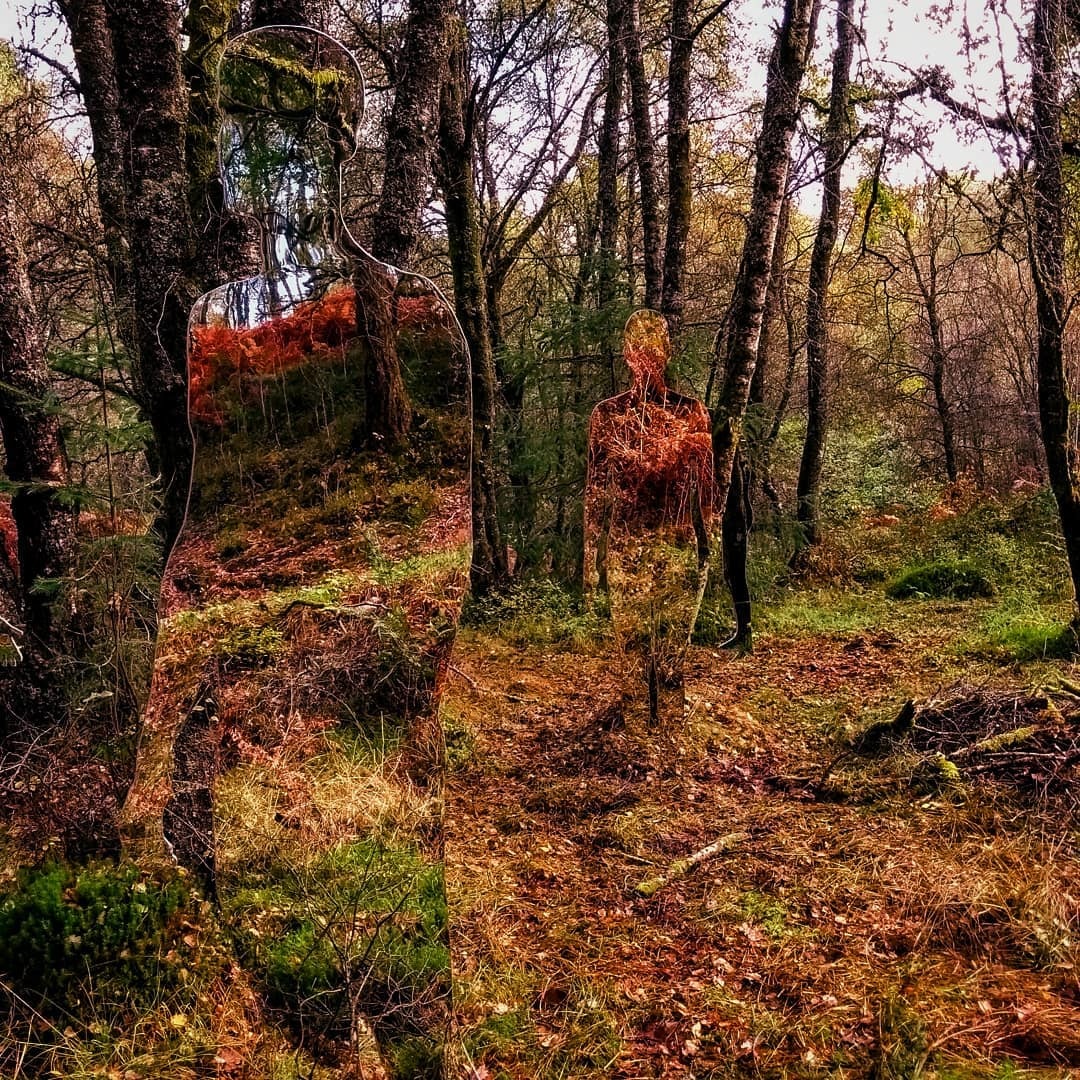 Rob Mulholland  tükörszobrai megviccelik a látásunkat