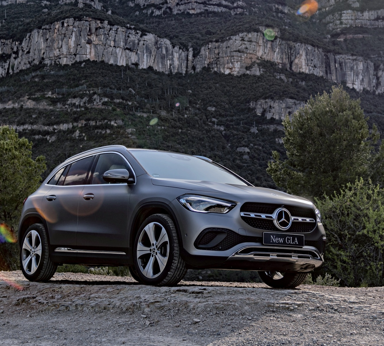 Mercedes-Benz GLA: gyere ki a hegyoldalba!