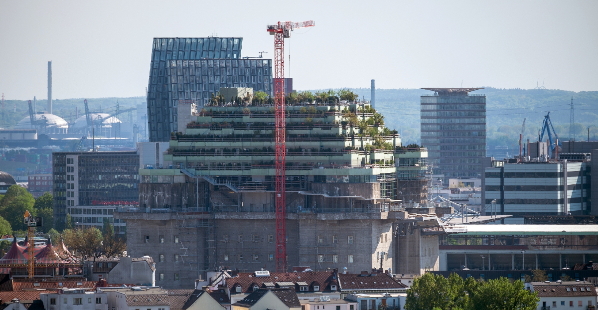 Átformált történelem: luxushotellé alakították a hajdani náci légvédelmi bunkert