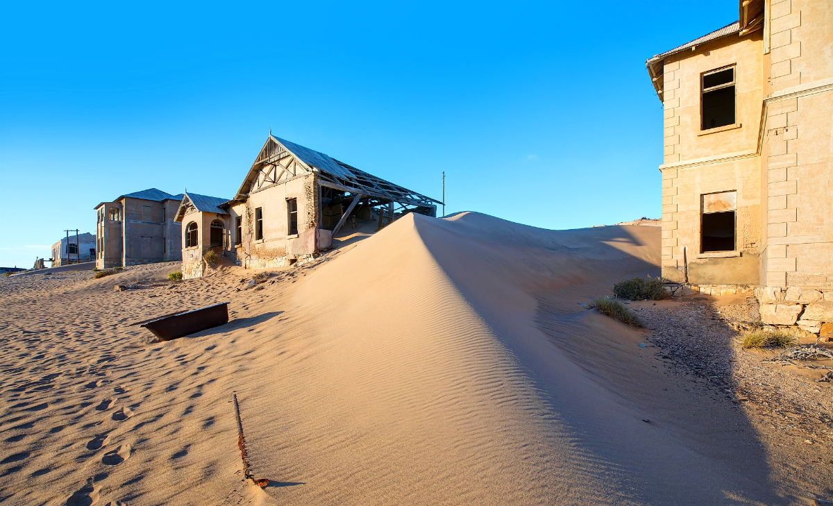 Homokba temetett múlt: egykori gyémántvárost nyel el lassan a namíbiai sivatag